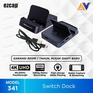Ezcap341 Switch Dock Game Live Streaming with Video Capture Ezcap 341