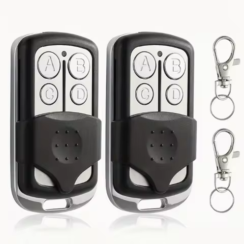 Metal Push Button Remote Control Transmitter ABCD / Lock Unlock 4Button 433MHz Universal 4 Buttons G