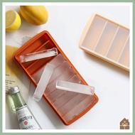 [Ribbon J] Made in Korea Premium Silicone Stick Ice Cube Tray | 6 & 10 Cavity | Long Ice Bar Mold fo