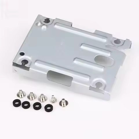 For Sony PS3 Super Slim Metal Game Console Gaming Accessories + Screws HDD Mounting Bracket Support 