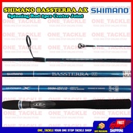 Shimano Bassterra AX Spinning Rod 2pcs Center Joint