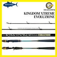 SEAHAWK KINGDOM XTREME EVOLUZION SOLID CARBON JIGGING BOTTOM EXTREME ROD