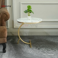Modern Industrial Minimalist Coffee Table Gold Iron Type Caksa Display Table Mini Corner Table Livin