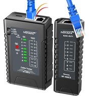 NF-468CS Network Cable Tester,RJ45/RJ11/CAT5/CAT6/CAT5E/CAT6A/ CAT7/POE Test UTP/STP Continuity Test