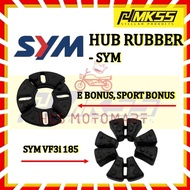 HCS SYM VF3 VF3i T2-250 T2 250 HUB RUBBER HUB GETAH 41241-B8G-000-A