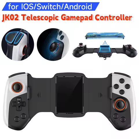 JK02 Telescopic Gamepad Controller For IOS/PS Switch/Android Mobile Phone Gaming Joystick Wireless M