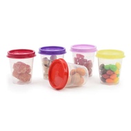 bekas susu baby Tupperware crisper 55ml elf cup seal box sub-paket susu tepung kotak ubat kecil lama