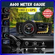 GBS CAR LED ALL CAR USE A600OBD GAUGE METER OBD2 METER OBD+GPS A600 OBD2 DIGITAL METER SCANNER FOR P