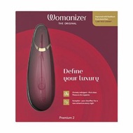 womanizer - Womanizer Premium 2 陰蒂吸吮器 紅色 震蛋│震動器│陰蒂吸啜