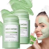 Mask Stick for Face Acne & Blackhead Remover Green Clay Mask (2PC) Mugwort Clay Mask Centella Clay M