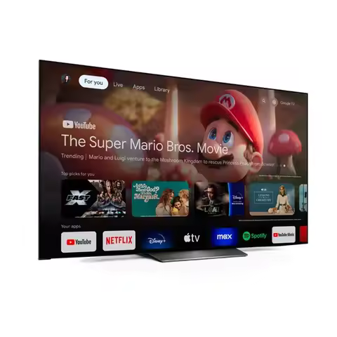 VSTI Frameless 75 Inch OLED Televiseur Smart Tv 43 50 55 65 75 Inches 4K Ultra HD OLED Android WiFi 