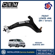 Nissan Elgrand E51 E52 MPV Front Lower Arm Control Arms