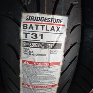 ! BAN LUAR BRIDGESTONE BATTLAX T31 UKURAN 190-55 RING 17 -