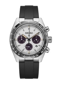 Crafter Blue 20mm FKM氟橡膠錶帶連金屬End Link, 剪帶款 合適 SEIKO SPEEDTIMER 39MM