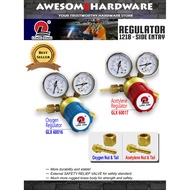 LONGXING GLX60016/GLX60017 OXYGEN REGULATOR/ACETYLENE REGULATOR (SIDE ENTRY)