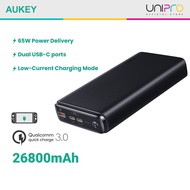 Aukey PB-Y24 65W PD Power Bank with Power Delivery 3.0 & QC 3.0 (26800mAh)