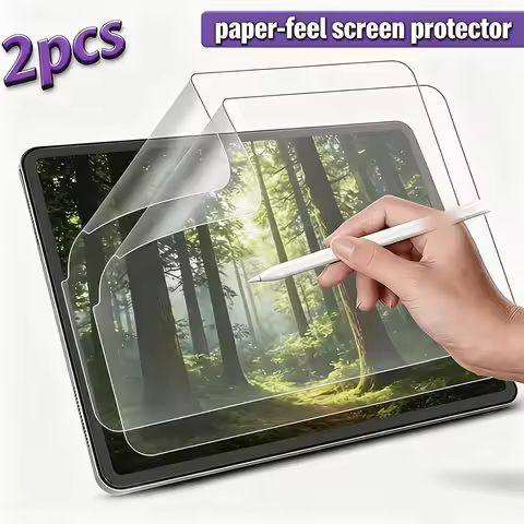 2Pcs Paper Feel Like Screen Protector for iPad 13 M2 M3 M4 2026 iPad 11th Gen A16 Pro 13 11 12.9 M5 