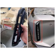 ORIGINAL MYVI 2020~2022  D51A FRONT BUMPER DAY LIGHT COVER RH/LH (BLACK COVER ONLY) WITH DRL SPEC