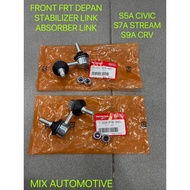 HONDA CIVIC S5A CRV S9A STREAM S7A FRONT DEPAN FRT ABSORBER LINK STABILIZER LINK 51320-S5A-003 51321-S5A