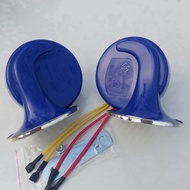 Đôi còi sên ô tô kèm nhại 3pro 12 bài kèm giắc âm thanh lớn dùng cho cả xe máy ô tô điện 12v/24v( cò