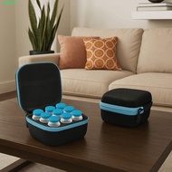 HELIX 9 Vials Storage Case, Waterproof Large Capacity Insulin Organizer, Durable Wear-resistant EVA 