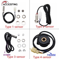 Universal RPM Motorcycle Meter Speedometer LCD Digital Sensor