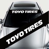 TOYO TIRES Sticker Windscreen *Cutting Sticker