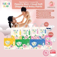 SG - Carton deal Peachy Bum Cloud Soft Tape Diapers | Size NB | Size S | Size M | Size L