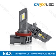 CN360 E4X Model 52W Palam Terus Lampu Kereta LED Kuasa Tinggi H1 H4 H7 H11 Lampu Depan Kereta Bersep