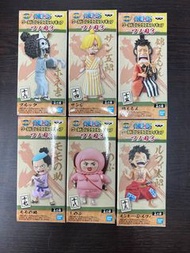 海賊王 One piece 和之國 WCF part 3 山治 brook 錦衛門 路飛 桃之助 小忍 全新行版 6款