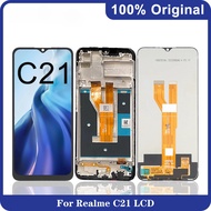 Applicable Real Me Realme C21Screen LCD Mobile Phone Display Screen Inner and Outer Screen with Fram