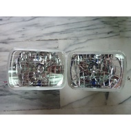 Antique Car Universal Super Shiny Crystal Diamond Headlight 7 inch Headlight Headlight Classic Car M