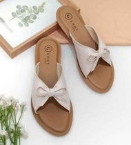 sandal wanita kulit tren kekinian/viral di tiktok/fashion sandal wanita