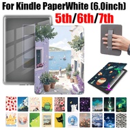 For Kindle PaperWhite 5th 6th 7th 6.0'' Portable Handheld Cover PaperWhite 1 2 3 Clear Acrylic DIY E