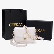 CEEKAY" กระเป๋าสะพายข้างแฟชั่นเรียบหรู มาใหม่    CE-13