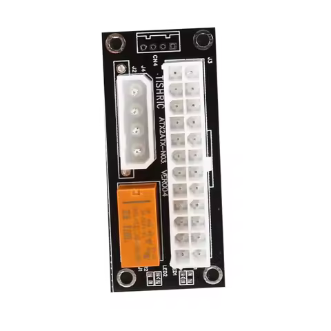 BG-Dual PSU Power Supply Sync Adapter Add2psu ATX Synchronous Connector Riser Cable Miner Mining