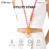 FNKvision Braided Rope Keychain Phone Hanging Mobile Strap Long