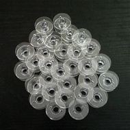 30pcs Style SA156 Transparent Plastic Sewing Machine Bobbins Spool For Brother