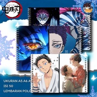 AKAZA NOTEBOOK / AKAZA KIMETSU NO YAIBA NOTEBOOK / AKAZA DEMON SLAYER NOTEBOOK