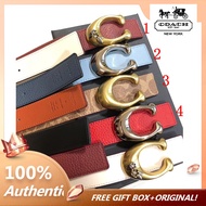 [Select Buckle] Original Single ** Women Full Leather Belt f31114 Red Black Blue Black Charles