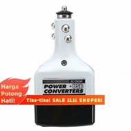 【MurahGila】12v/24v to 220V DC to AC Car Power Converter Adapter Inverter USB Outlet Charger