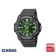 CASIO นาฬิกาข้อมือผู้ชาย CASIO รุ่น MW-620H-3AVDF สายเรซิ่น สีดำ
