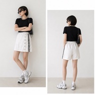 [2nd]_G-U women's sports skirt pants 2 in 1 front skirt and back pants size L