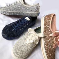 KEDS joint sequin lace-up pumps wedding shoes casual women's shoes defected platform platform shoes hot sale