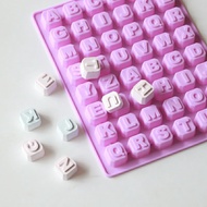 ABC Printing Letter Jelly Soap Sugar Silicone