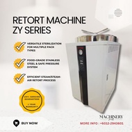 The Baker ZY-Series Steam Sterilizer / Retort Machine 50–200L | Electric Heating | Mesin Retort Maka
