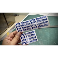 Sticker RIM DECAL P-1 RACING P1 #P1racing #P1 #buddyclub