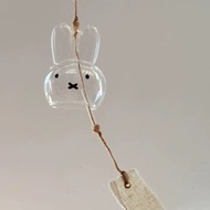 Mickey Mouse Rabbit Wind Chimes Outdoor Healing Vintage Mid-Century Modern Japanese Style Cute Miffy