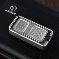 new Cool EDC Fidget Slider Creative Metal Magnetic Haptic Slider Fun Push Fidget Toys Stress Relief