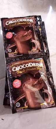 ChocoDrink 1 Renceng 10pcs - Choco Drink Belgian Chocolate Coklat Minuman